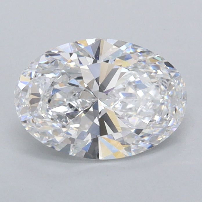 0.99 Carat Oval Shaped, Ideal Cut, D Color, FL Clarity, IGI Certified Lab Grown Diamond