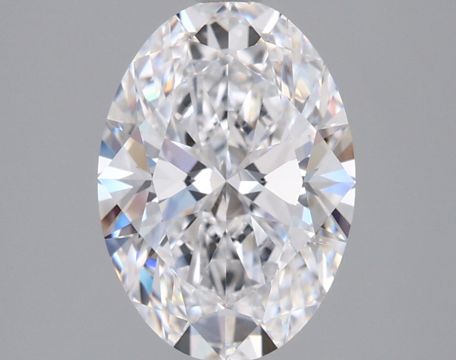 2.14 Carat Oval Shaped, Ideal Cut, D Color, VVS1 Clarity, IGI Certified Lab Grown Diamond
