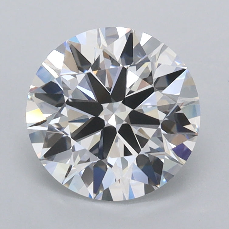1.71 Carat Round Shaped, Ideal Cut, D Color, FL Clarity, IGI Certified Lab Grown Diamond