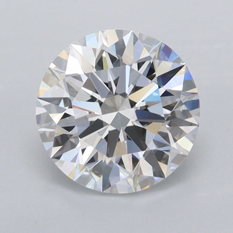 1.48 Carat Round Shaped, Ideal Cut, D Color, FL Clarity, IGI Certified Lab Grown Diamond