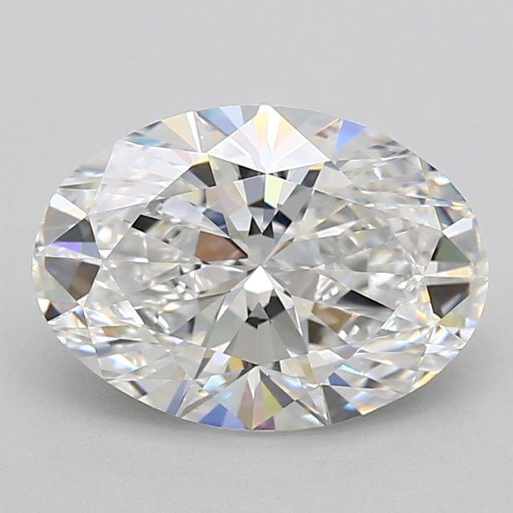 2.82 Carat Oval Shaped, Ideal Cut, E Color, IF Clarity, GIA Certified Lab Grown Diamond