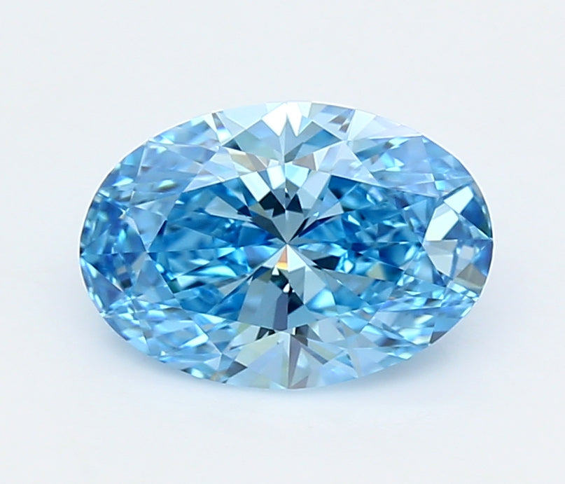 2.06 Carat Oval Shaped, Ideal Cut, VS1 Clarity, IGI Certified Lab Grown Diamond