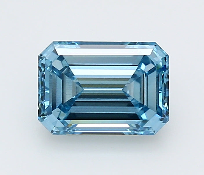 1.98 Carat Emerald Shaped, Excellent Cut, VS1 Clarity, IGI Certified Lab Grown Diamond
