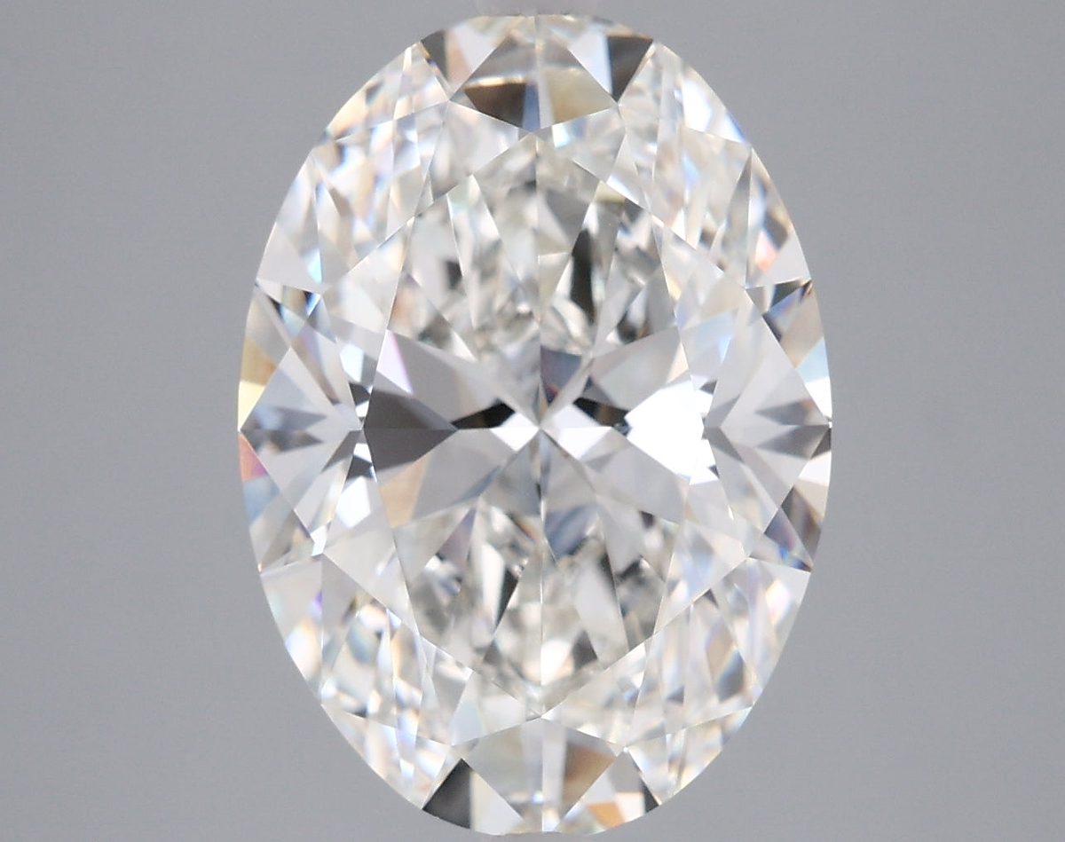 5.03 Carat Oval Shaped, Ideal Cut, G Color, VVS1 Clarity, IGI Certified Lab Grown Diamond