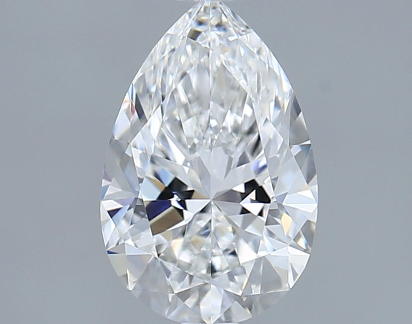 1.58 Carat Pear Shaped, Ideal Cut, E Color, VVS1 Clarity, IGI Certified Lab Grown Diamond