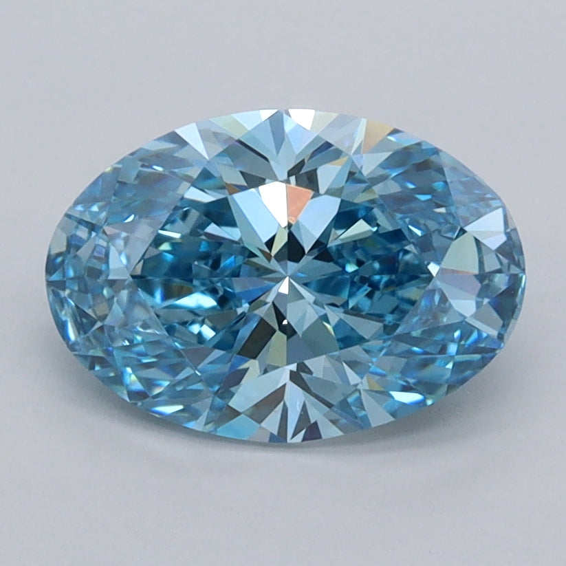 1.56 Carat Oval Shaped, Excellent Cut, VVS1 Clarity, IGI Certified Lab Grown Diamond