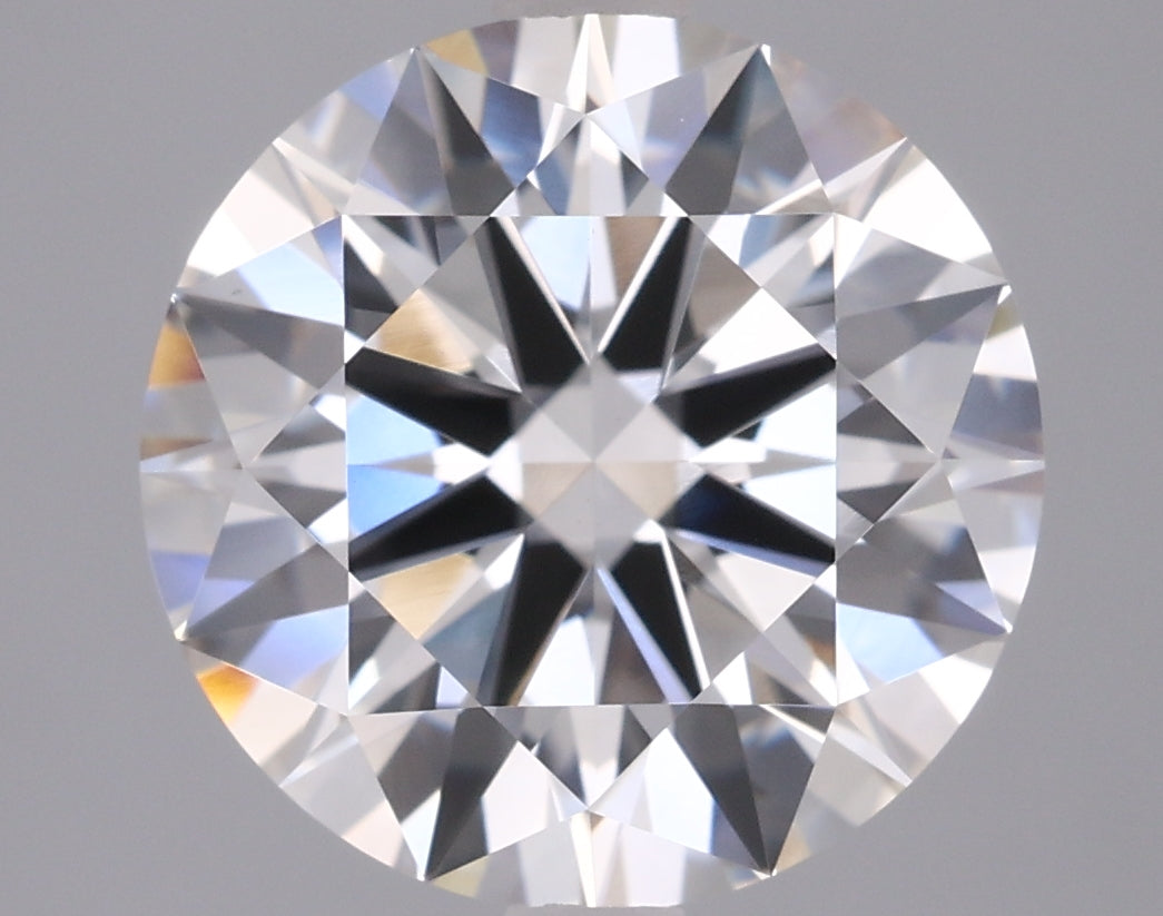 3.03 Carat Round Shaped, Ideal Cut, F Color, VVS2 Clarity, IGI Certified Lab Grown Diamond