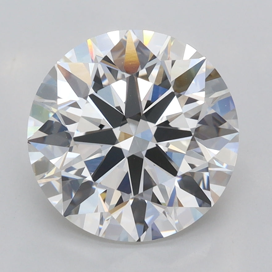 3.02 Carat Round Shaped, Excellent Cut, F Color, VVS2 Clarity, IGI Certified Lab Grown Diamond