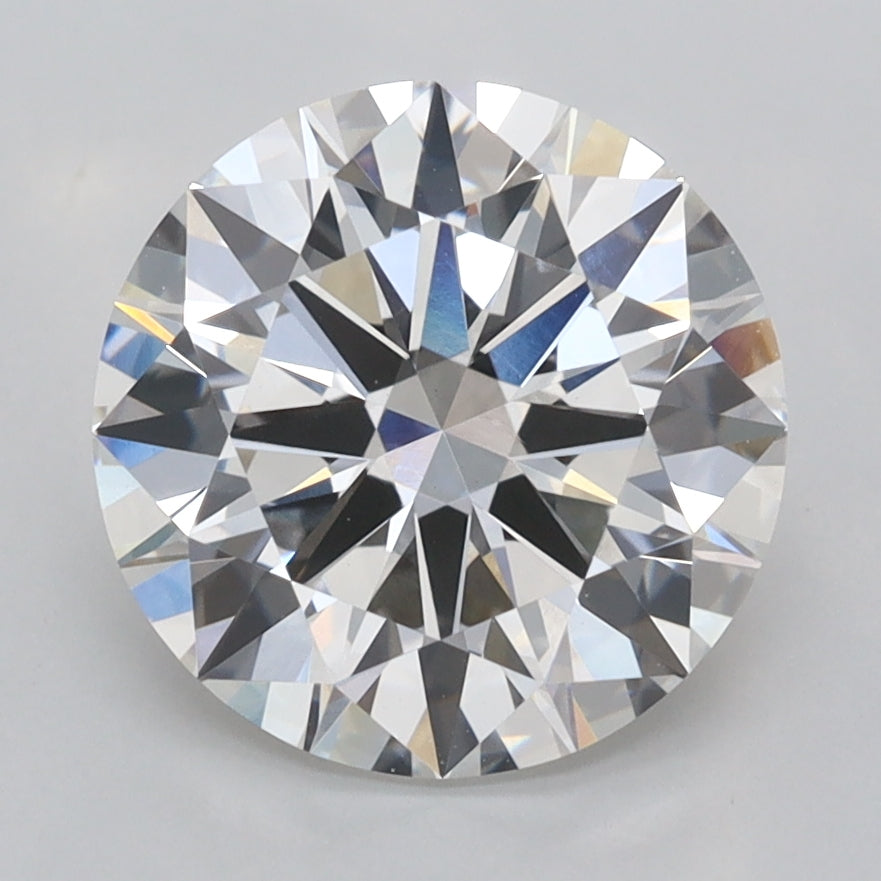 3.00 Carat Round Shaped, Ideal Cut, F Color, VVS2 Clarity, IGI Certified Lab Grown Diamond