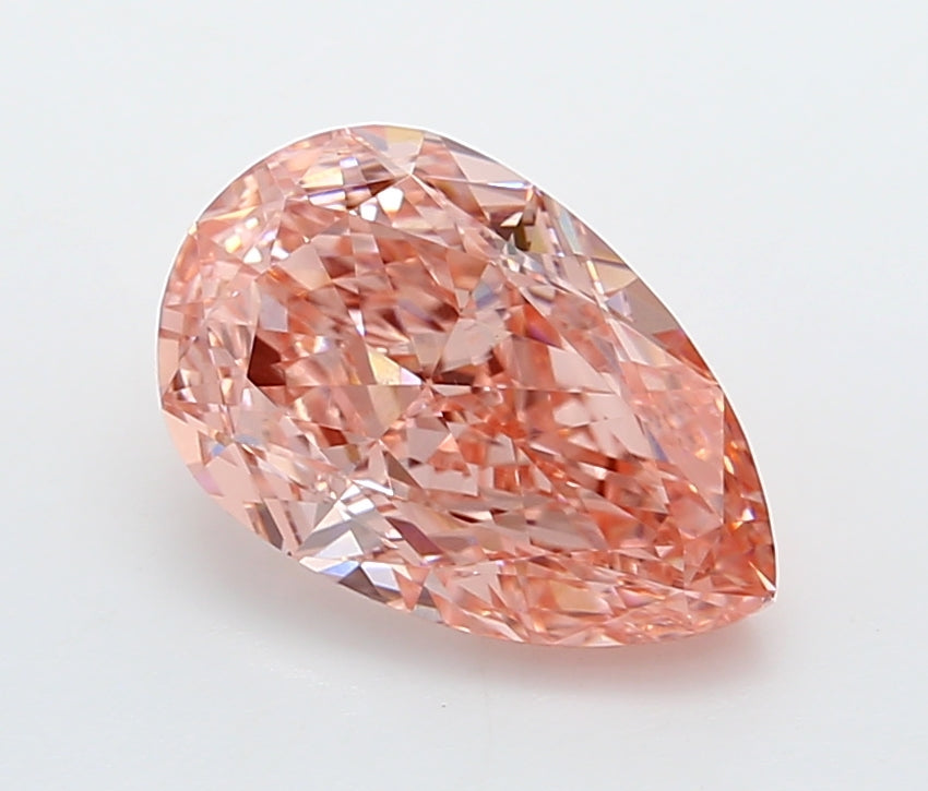 2.09 Carat Pear Shaped, Ideal Cut, VVS2 Clarity, IGI Certified Lab Grown Diamond