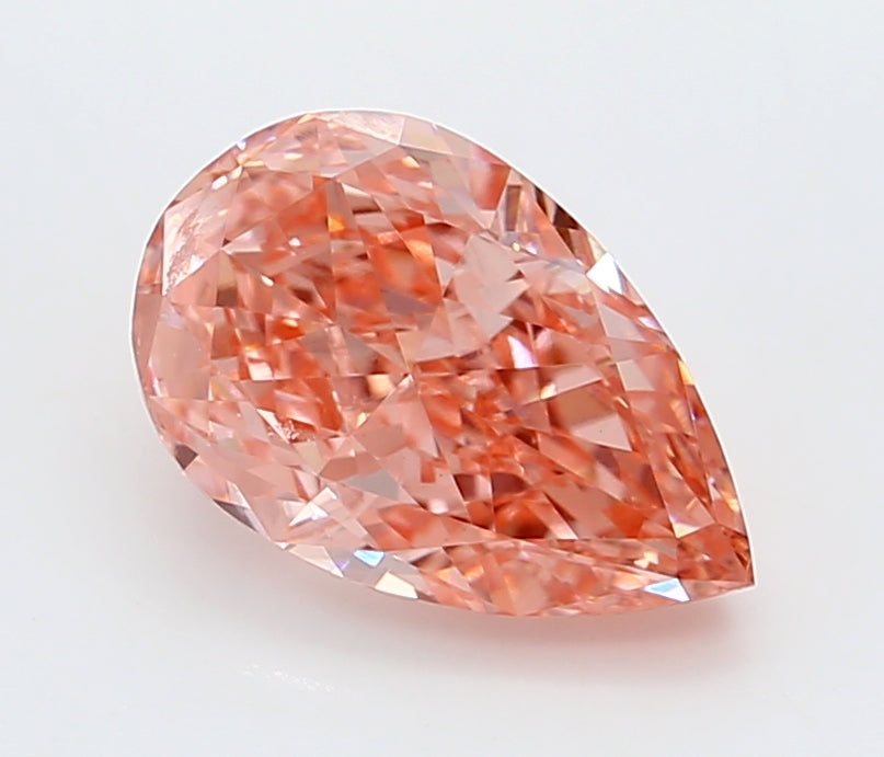 2.08 Carat Pear Shaped, Excellent Cut, VVS2 Clarity, IGI Certified Lab Grown Diamond