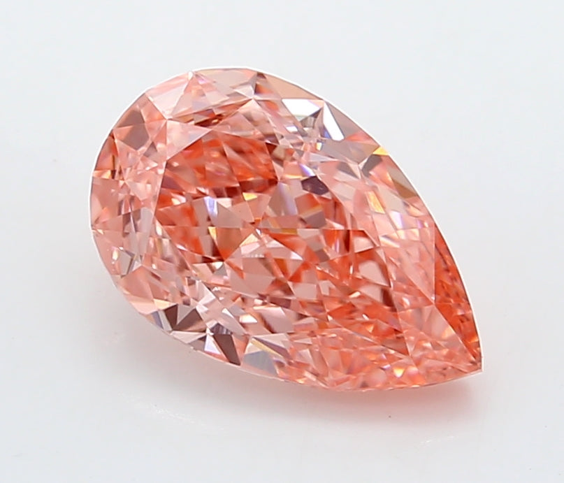 2.06 Carat Pear Shaped, Excellent Cut, VVS2 Clarity, IGI Certified Lab Grown Diamond