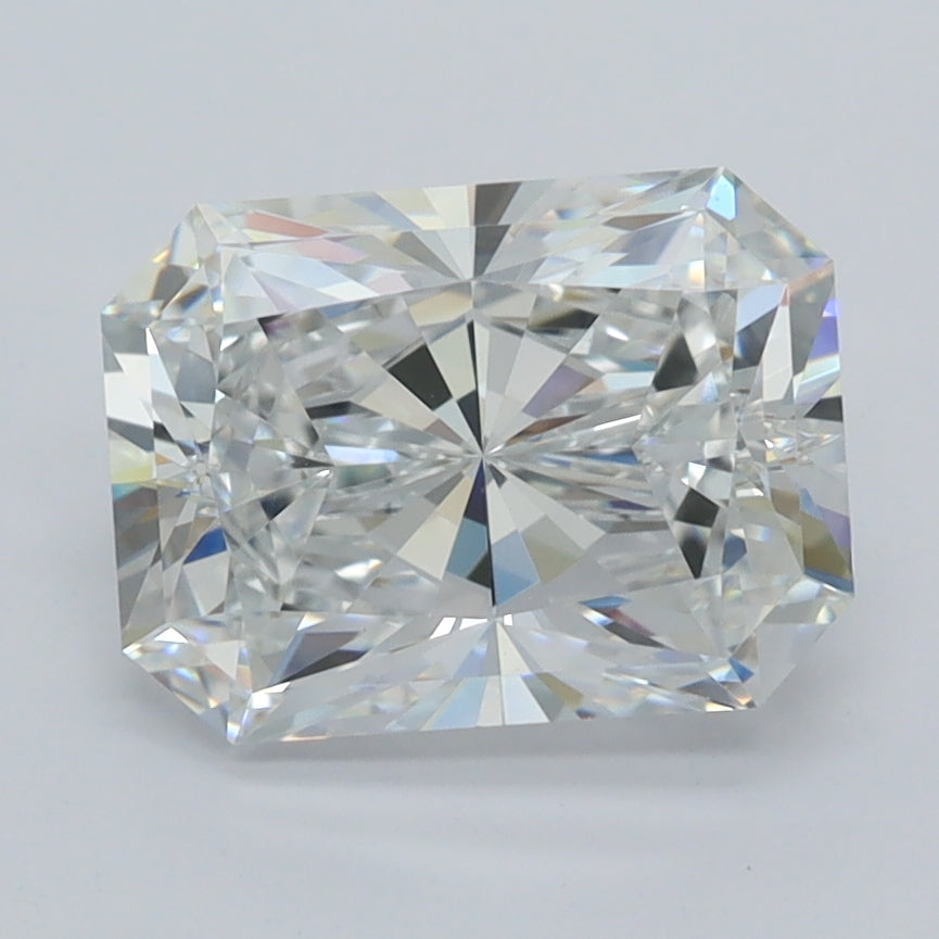 2.55 Carat Radiant Shaped, Excellent Cut, D Color, VVS1 Clarity, IGI Certified Lab Grown Diamond