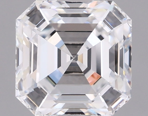 1.52 Carat Asscher Shaped, Ideal Cut, D Color, VVS1 Clarity, IGI Certified Lab Grown Diamond