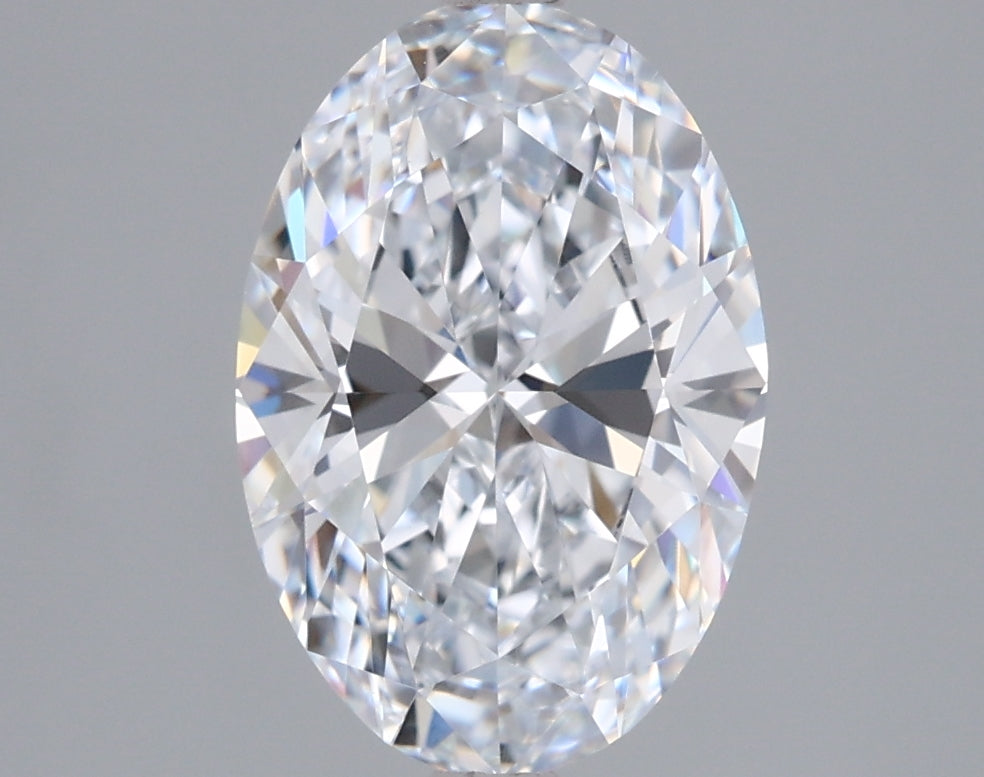 2.02 Carat Oval Shaped, Ideal Cut, E Color, VVS1 Clarity, IGI Certified Lab Grown Diamond
