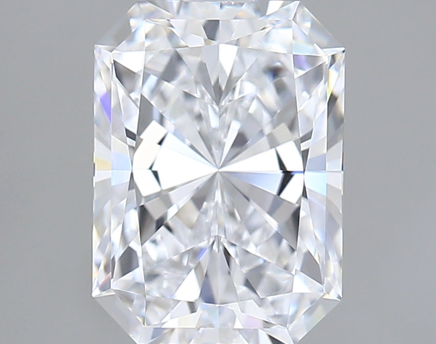 2.06 Carat Radiant Shaped, Excellent Cut, E Color, VVS1 Clarity, IGI Certified Lab Grown Diamond