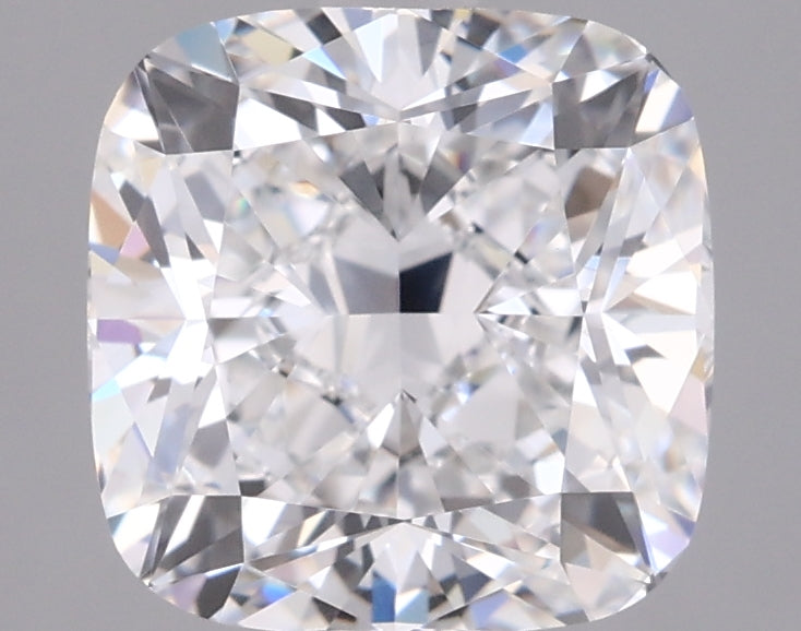 2.54 Carat Cushion Shaped, Ideal Cut, D Color, VVS2 Clarity, IGI Certified Lab Grown Diamond