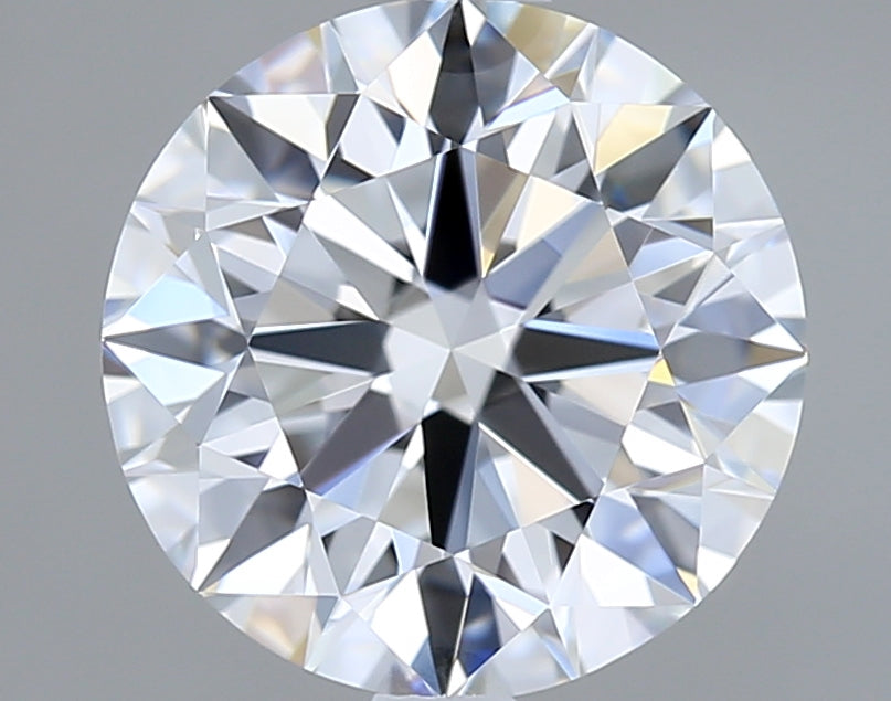 2.01 Carat Round Shaped, Ideal Cut, E Color, VVS1 Clarity, IGI Certified Lab Grown Diamond