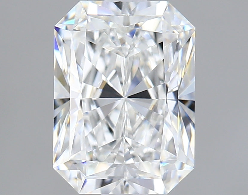 2.04 Carat Radiant Shaped, Ideal Cut, E Color, VVS1 Clarity, IGI Certified Lab Grown Diamond