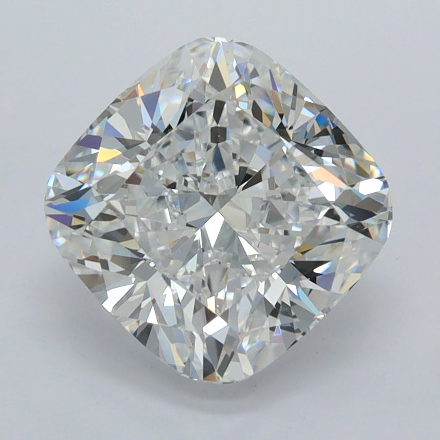 3.02 Carat Cushion Shaped, Ideal Cut, D Color, VVS1 Clarity, IGI Certified Lab Grown Diamond