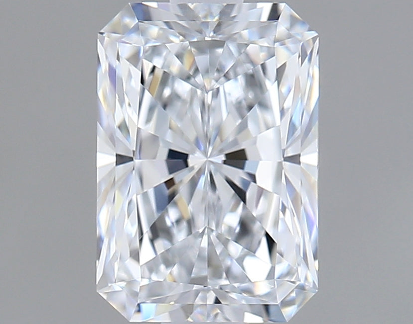 1.51 Carat Radiant Shaped, Excellent Cut, E Color, VVS1 Clarity, IGI Certified Lab Grown Diamond