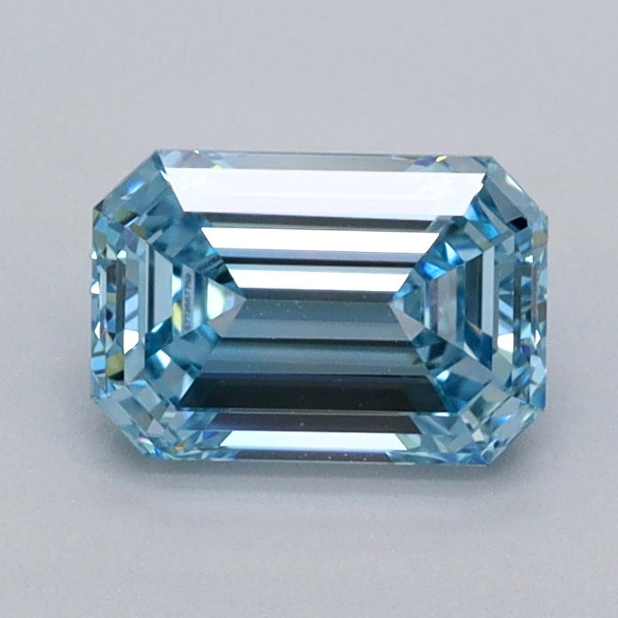 1.02 Carat Emerald Shaped, Ideal Cut, VVS2 Clarity, IGI Certified Lab Grown Diamond