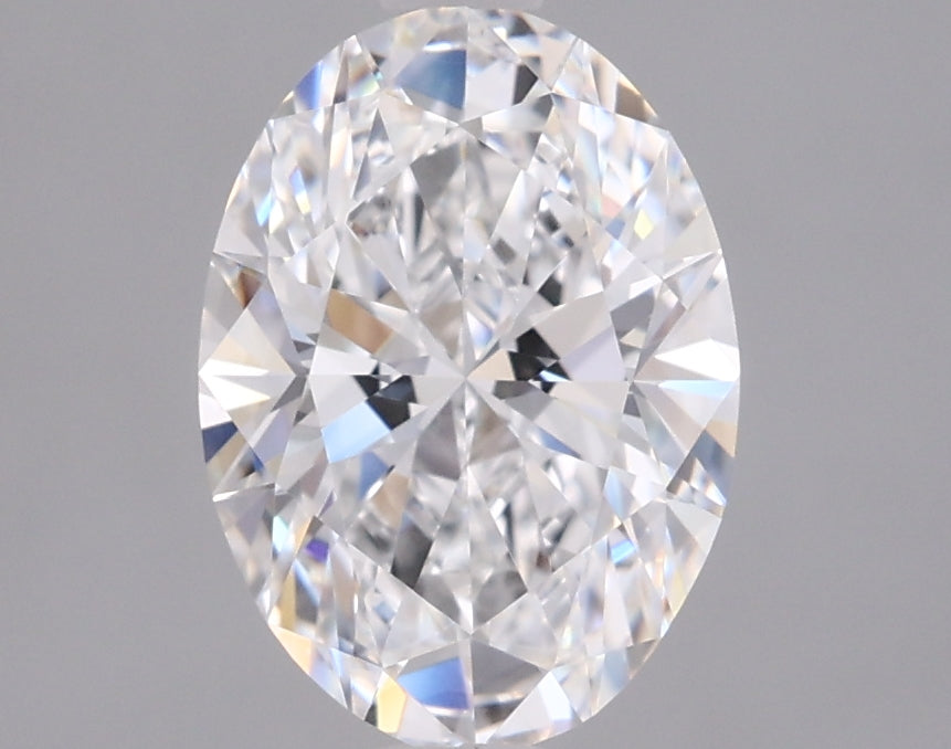 1.51 Carat Oval Shaped, Ideal Cut, D Color, VVS1 Clarity, IGI Certified Lab Grown Diamond