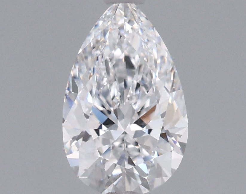1.01 Carat Pear Shaped, Excellent Cut, D Color, VVS2 Clarity, IGI Certified Lab Grown Diamond