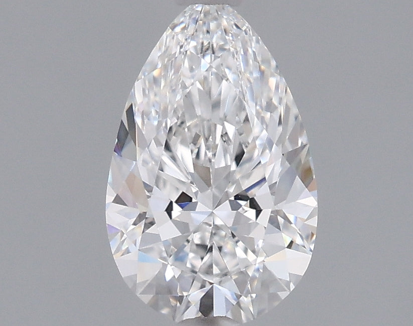 1.01 Carat Pear Shaped, Excellent Cut, D Color, VVS2 Clarity, IGI Certified Lab Grown Diamond