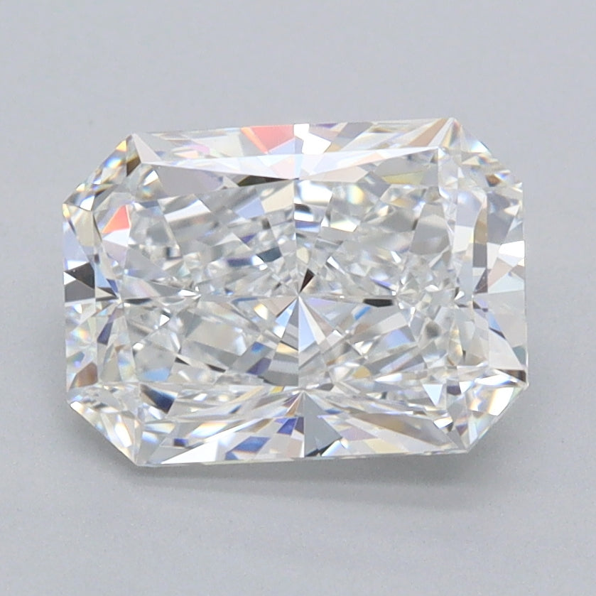2.04 Carat Radiant Shaped, Ideal Cut, D Color, VVS1 Clarity, IGI Certified Lab Grown Diamond