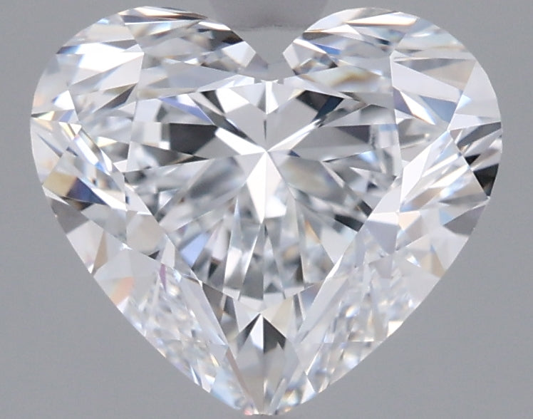 2.05 Carat Heart Shaped, Ideal Cut, D Color, VVS1 Clarity, IGI Certified Lab Grown Diamond