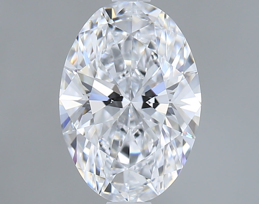 1.60 Carat Oval Shaped, Ideal Cut, D Color, VVS1 Clarity, IGI Certified Lab Grown Diamond