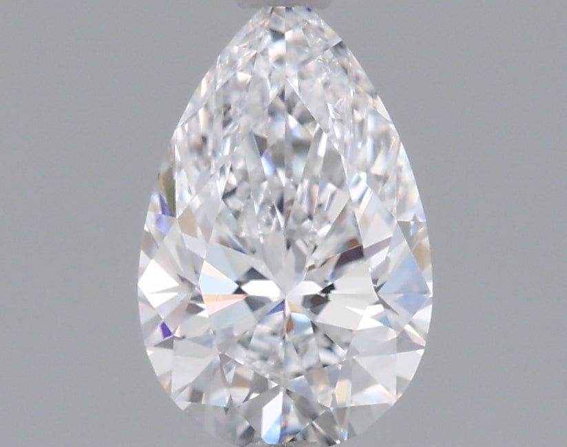 1.03 Carat Pear Shaped, Ideal Cut, D Color, VVS2 Clarity, IGI Certified Lab Grown Diamond