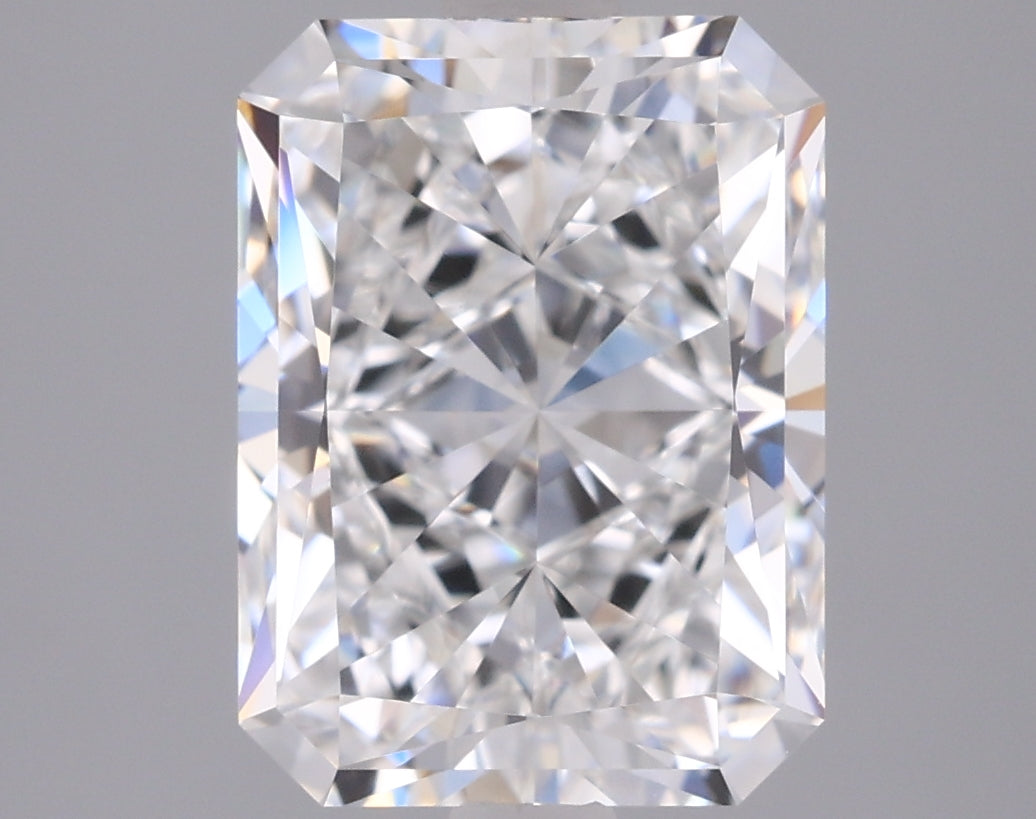 2.52 Carat Radiant Shaped, Excellent Cut, D Color, VVS1 Clarity, IGI Certified Lab Grown Diamond