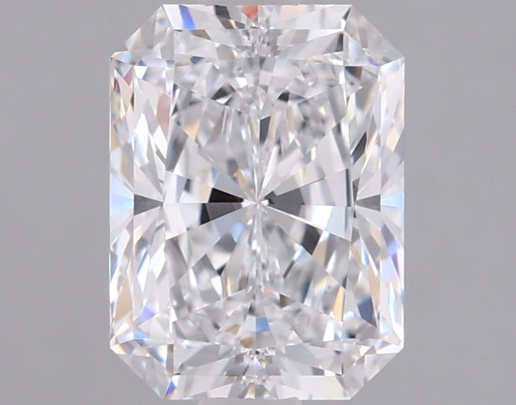 1.54 Carat Radiant Shaped, Excellent Cut, D Color, VVS1 Clarity, IGI Certified Lab Grown Diamond