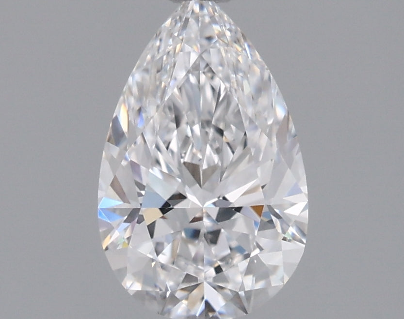1.00 Carat Pear Shaped, Ideal Cut, D Color, VVS1 Clarity, IGI Certified Lab Grown Diamond