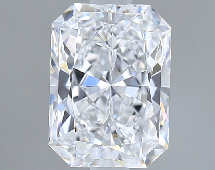 2.01 Carat Radiant Shaped, Ideal Cut, E Color, VVS1 Clarity, IGI Certified Lab Grown Diamond