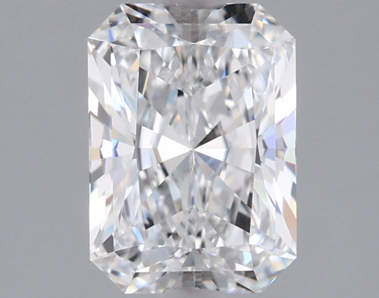 1.53 Carat Radiant Shaped, Ideal Cut, D Color, VVS1 Clarity, IGI Certified Lab Grown Diamond
