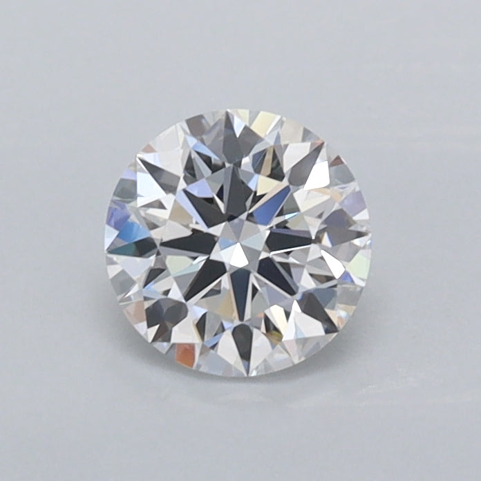 0.55 Carat Round Shaped, Ideal Cut, D Color, VVS1 Clarity, IGI Certified Lab Grown Diamond