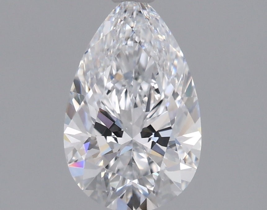 1.02 Carat Pear Shaped, Excellent Cut, D Color, VVS1 Clarity, IGI Certified Lab Grown Diamond