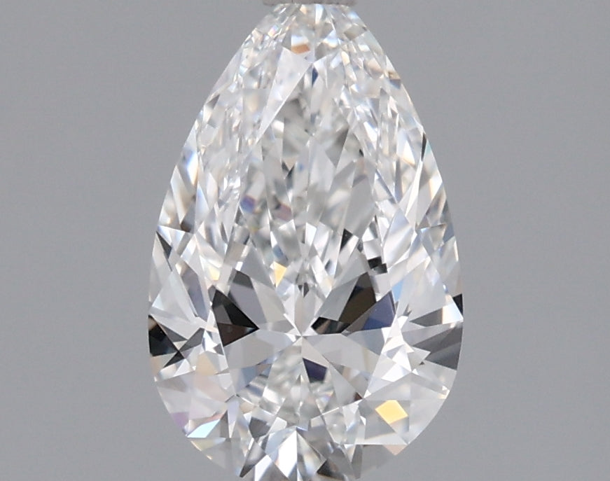 1.03 Carat Pear Shaped, Ideal Cut, E Color, VVS1 Clarity, IGI Certified Lab Grown Diamond