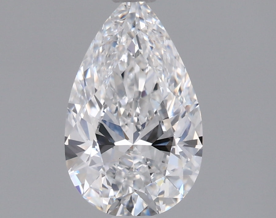 1.03 Carat Pear Shaped, Ideal Cut, D Color, VVS2 Clarity, IGI Certified Lab Grown Diamond