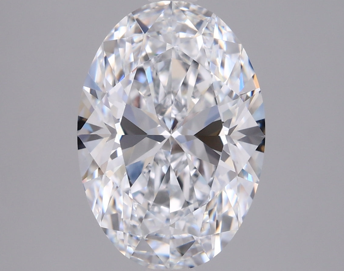 2.64 Carat Oval Shaped, Ideal Cut, E Color, VVS1 Clarity, IGI Certified Lab Grown Diamond