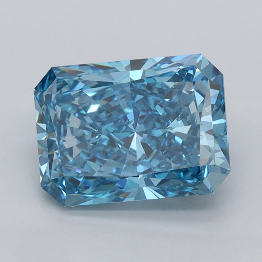 2.08 Carat Radiant Shaped, Ideal Cut, VVS1 Clarity, IGI Certified Lab Grown Diamond