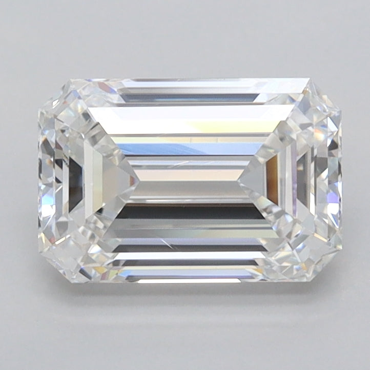 1.52 Carat Emerald Shaped, Excellent Cut, E Color, IF Clarity, IGI Certified Lab Grown Diamond