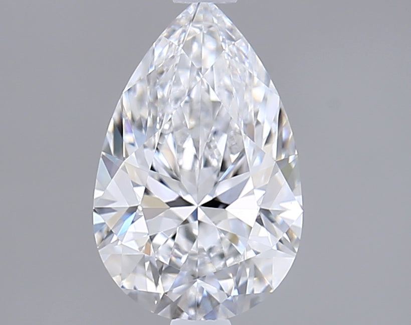 1.50 Carat Pear Shaped, Excellent Cut, D Color, VVS1 Clarity, IGI Certified Lab Grown Diamond