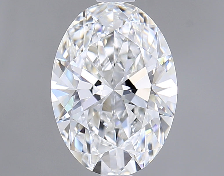 1.60 Carat Oval Shaped, Ideal Cut, D Color, VVS1 Clarity, IGI Certified Lab Grown Diamond