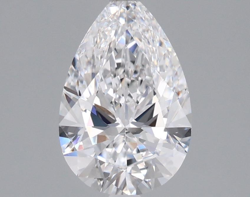 1.50 Carat Pear Shaped, Ideal Cut, D Color, VVS2 Clarity, IGI Certified Lab Grown Diamond