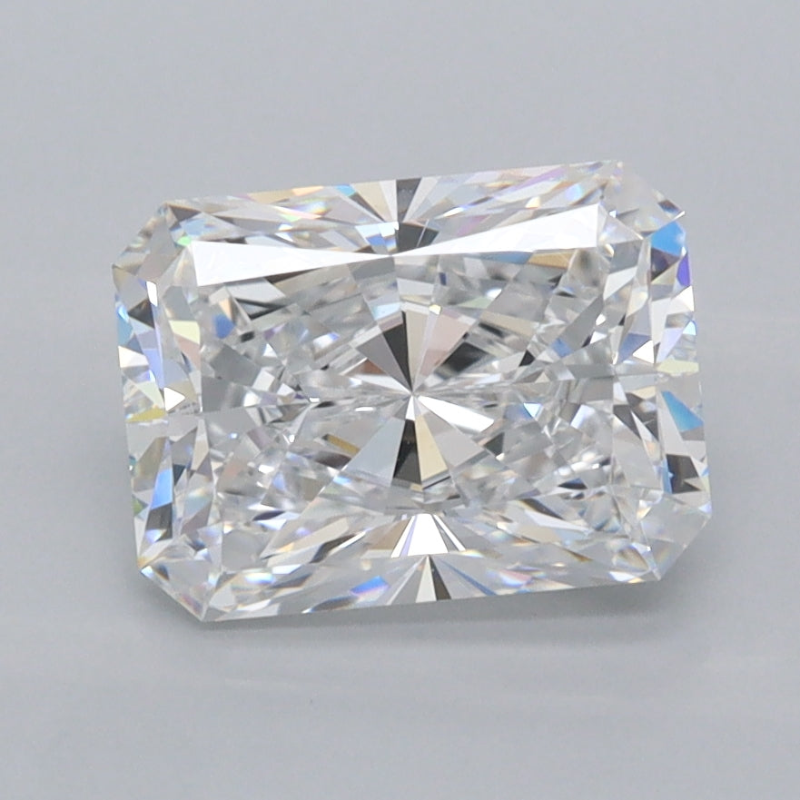 2.09 Carat Radiant Shaped, Excellent Cut, D Color, VVS1 Clarity, IGI Certified Lab Grown Diamond