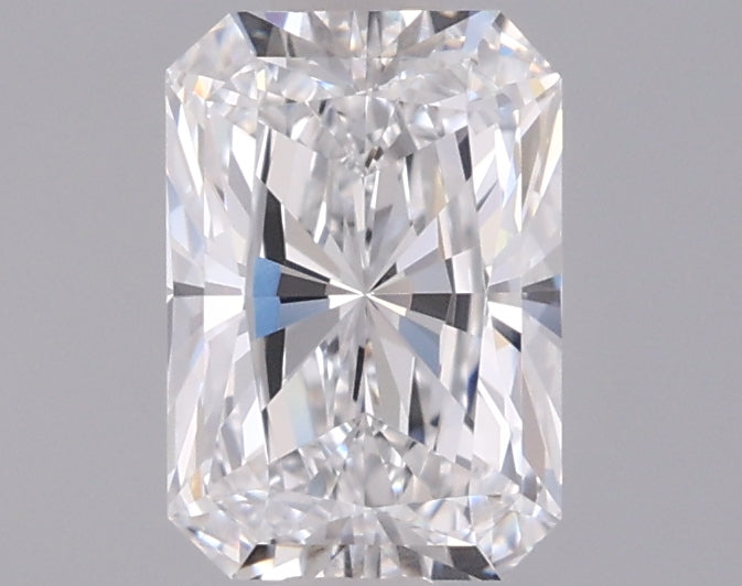 1.03 Carat Radiant Shaped, Ideal Cut, D Color, VVS2 Clarity, IGI Certified Lab Grown Diamond